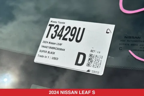 Photos of 2024 Nissan Leaf S for sale in San Diego, CA at Mossy Toyota