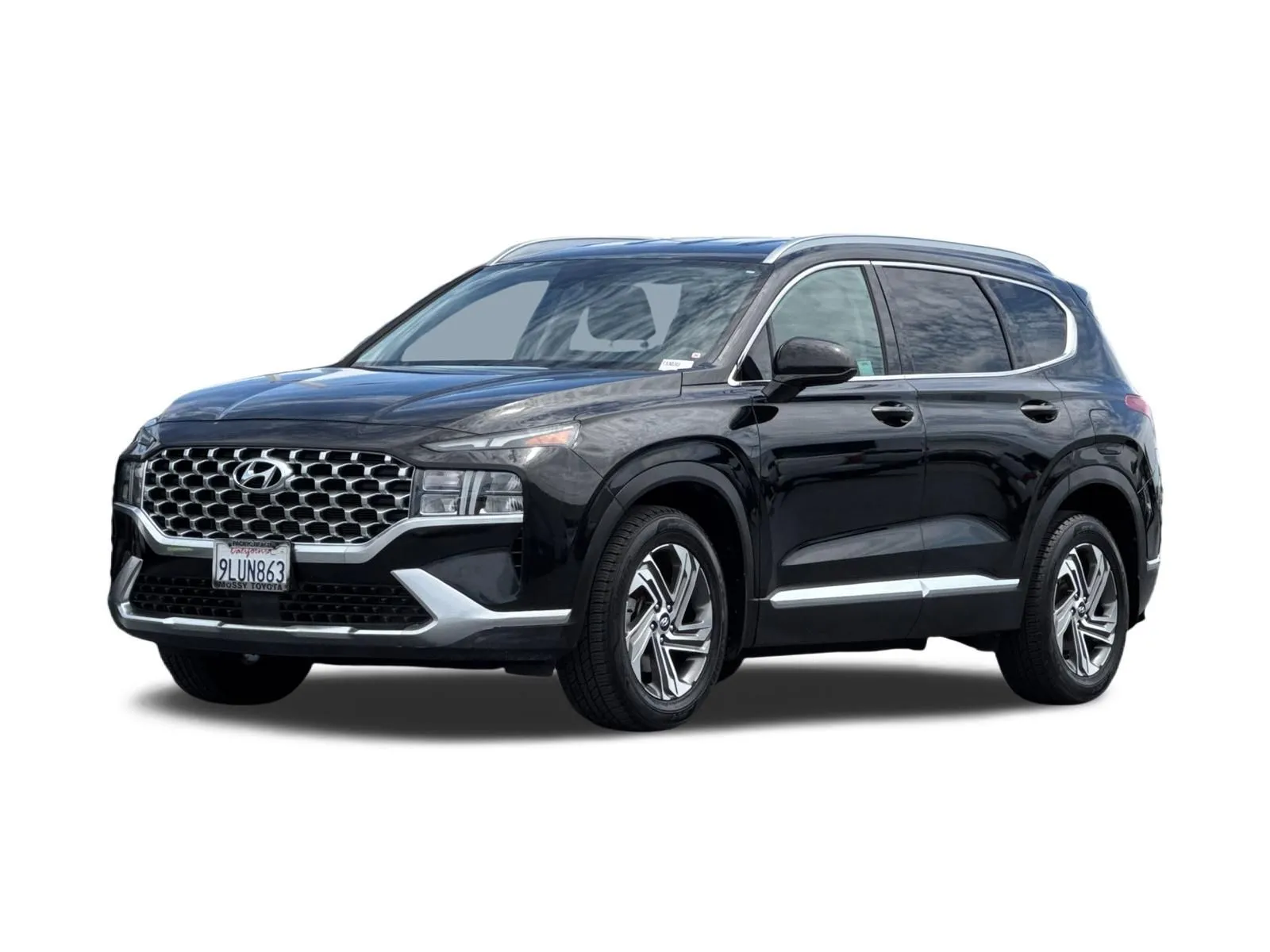 Black 2021 Hyundai Santa Fe SEL for sale in San Diego, CA