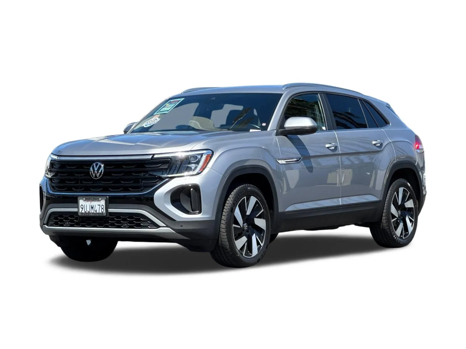 Silver 2025 Volkswagen Atlas Cross Sport 2.0T SE w/Technology for sale in San Diego, CA