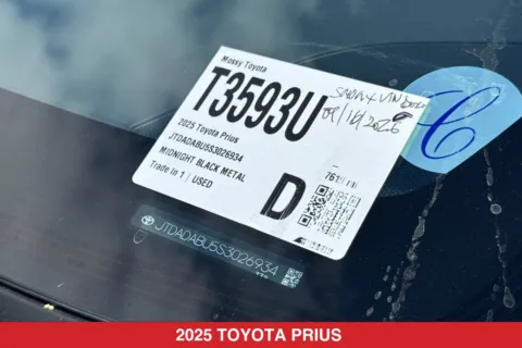 Photos of 2025 Toyota Prius Nightshade for sale in San Diego, CA at Mossy Toyota