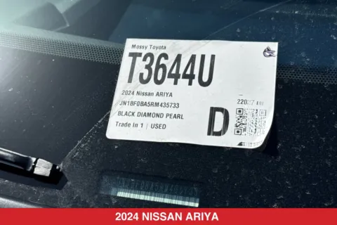 Photos of 2024 Nissan Ariya EVOLVE+ for sale in San Diego, CA at Mossy Toyota