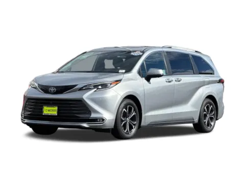 Silver 2025 Toyota Sienna Platinum for sale in San Diego, CA