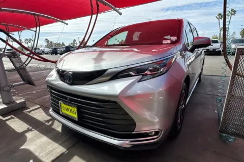 Silver 2025 Toyota Sienna Platinum for sale in San Diego, CA