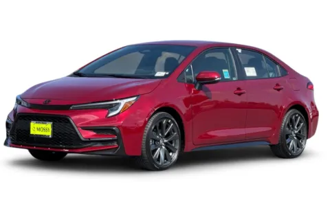 Red 2025 Toyota Corolla SE for sale in San Diego, CA