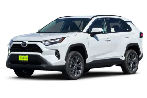 White 2025 Toyota RAV4 Hybrid XLE Premium for sale in San Diego, CA