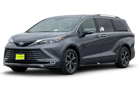 Gray 2025 Toyota Sienna Platinum for sale in San Diego, CA