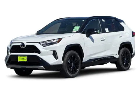 White 2025 Toyota RAV4 Hybrid XSE for sale in San Diego, CA