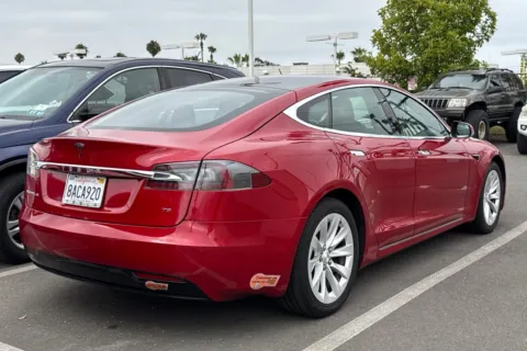 Another view of 2017 Tesla Model S 75D for sale in San Diego, CA at Mossy Toyota
