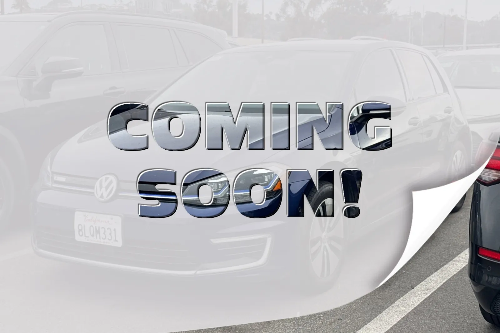 Blue 2019 Volkswagen e-Golf SEL Premium for sale in San Diego, CA