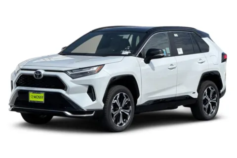 White 2025 Toyota RAV4 Plug-In Hybrid XSE for sale in San Diego, CA
