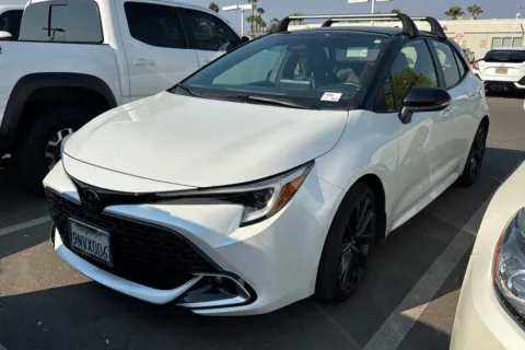 Photos of 2025 Toyota Corolla Hatchback XSE for sale in San Diego, CA at Mossy Toyota