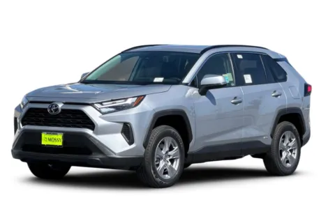 Silver 2025 Toyota RAV4 Hybrid LE for sale in San Diego, CA