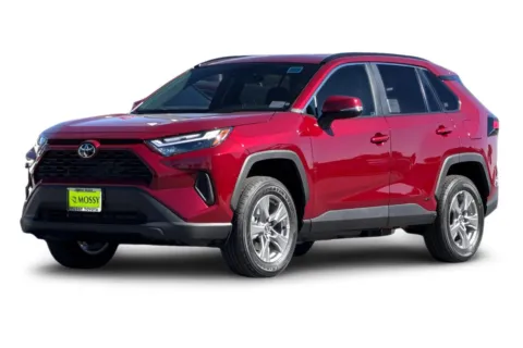 Red 2025 Toyota RAV4 Hybrid XLE for sale in San Diego, CA
