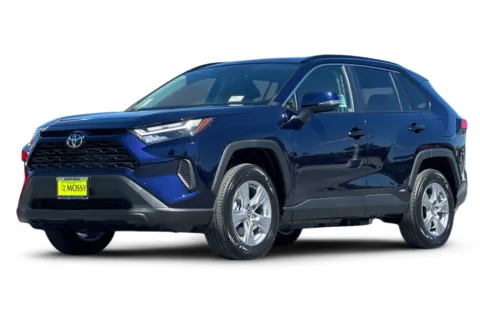 Blue 2025 Toyota RAV4 Hybrid XLE for sale in San Diego, CA