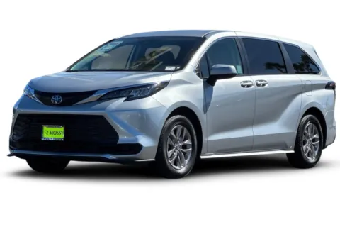 Silver 2023 Toyota Sienna LE for sale in San Diego, CA