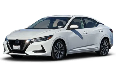 White 2020 Nissan Sentra SV for sale in San Diego, CA