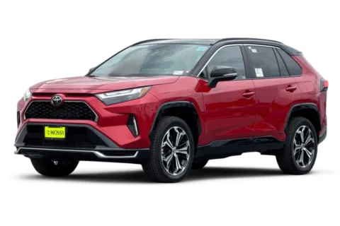Red 2025 Toyota RAV4 Plug-In Hybrid XSE for sale in San Diego, CA