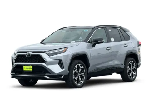 Silver 2025 Toyota RAV4 Plug-In Hybrid XSE for sale in San Diego, CA