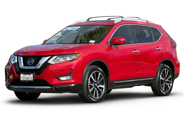 Red 2017 Nissan Rogue SL for sale in Lemon Grove, CA