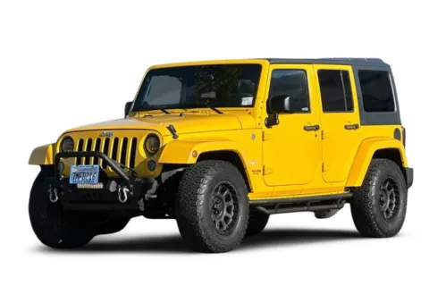 Yellow 2015 Jeep Wrangler Unlimited Sahara for sale in Lemon Grove, CA