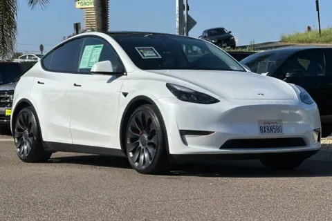 Another view of 2021 Tesla Model Y Performance for sale in Lemon Grove, CA at Mossy Honda