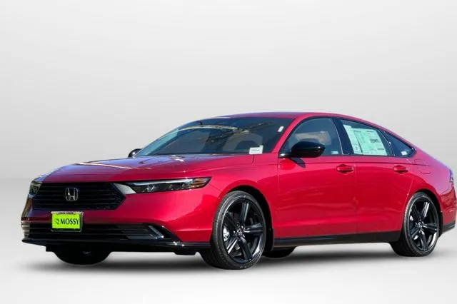 Red 2025 Honda Accord Hybrid Sport-L for sale in Lemon Grove, CA