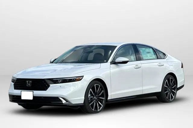 White 2026 Honda Accord Hybrid Touring for sale in Lemon Grove, CA