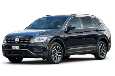 Black 2021 Volkswagen Tiguan 2.0T SE for sale in Lemon Grove, CA