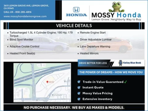 Another view of 2026 Honda CR-V EX for sale in Lemon Grove, CA at Mossy Honda
