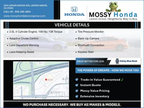 Another view of 2027 Honda HR-V LX for sale in Lemon Grove, CA at Mossy Honda