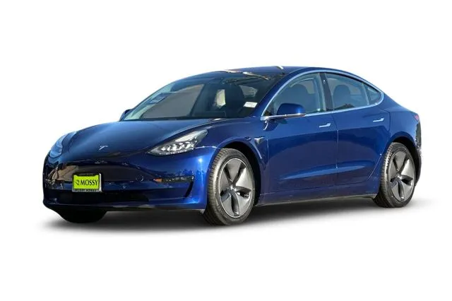 Blue 2018 Tesla Model 3 Mid Range for sale in Lemon Grove, CA