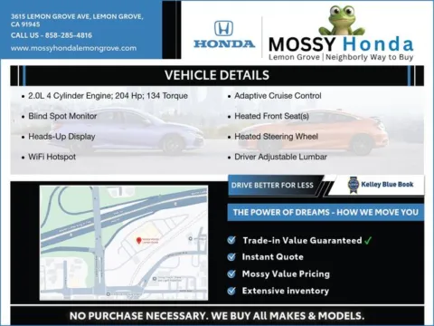 Another view of 2026 Honda Accord Hybrid Touring for sale in Lemon Grove, CA at Mossy Honda