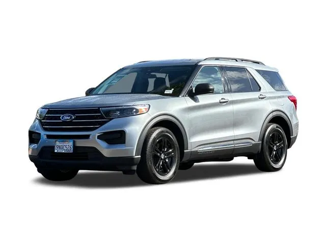 Silver 2024 Ford Explorer XLT for sale in Lemon Grove, CA