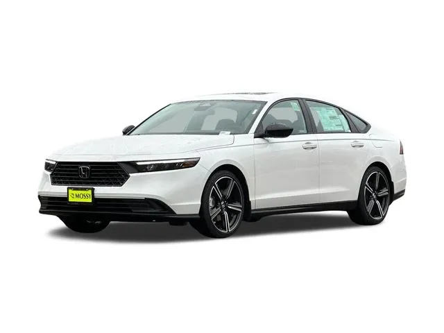 White 2026 Honda Accord Hybrid Sport for sale in Lemon Grove, CA