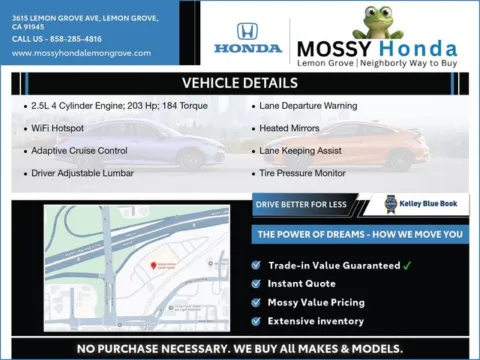 Another view of 2023 Toyota Camry SE for sale in Lemon Grove, CA at Mossy Honda