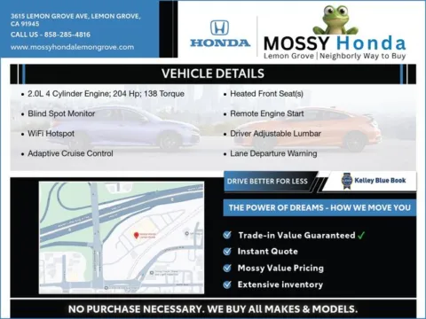 Another view of 2026 Honda CR-V Hybrid Sport for sale in Lemon Grove, CA at Mossy Honda