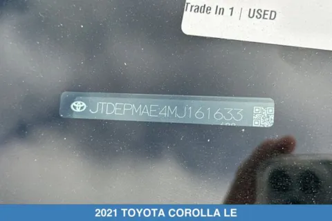 More photos of 2021 Toyota Corolla LE at Mossy Honda, CA