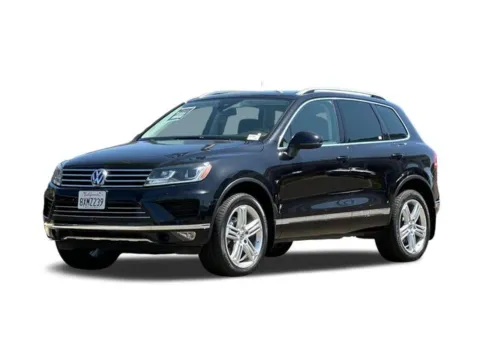 Black 2015 Volkswagen Touareg V6 TDI for sale in Lemon Grove, CA