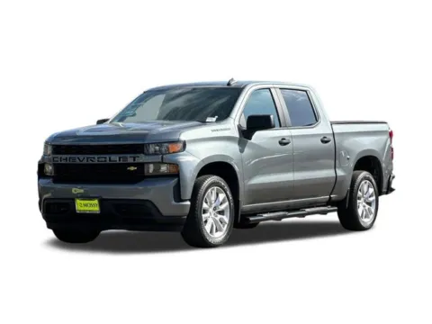 Gray 2021 Chevrolet Silverado 1500 Custom for sale in Lemon Grove, CA