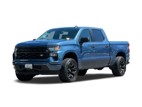 Blue 2024 Chevrolet Silverado 1500 Custom for sale in Lemon Grove, CA