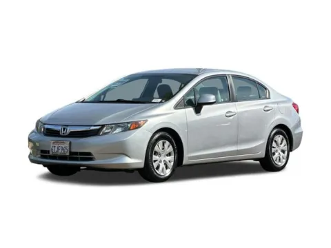 Silver 2012 Honda Civic LX for sale in Lemon Grove, CA