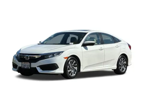 White 2016 Honda Civic EX for sale in Lemon Grove, CA