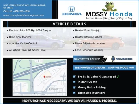 Another view of 2024 Tesla Model X for sale in Lemon Grove, CA at Mossy Honda