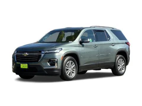 Silver 2023 Chevrolet Traverse LT for sale in Lemon Grove, CA