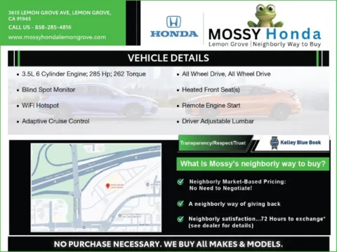 Another view of 2026 Honda Passport TrailSport for sale in Lemon Grove, CA at Mossy Honda