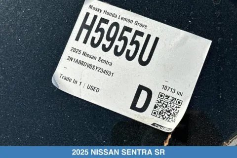 More photos of 2025 Nissan Sentra SR at Mossy Honda, CA