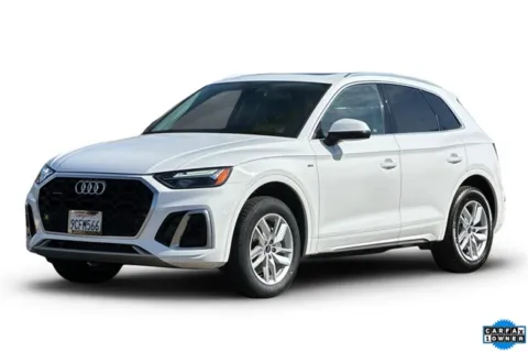 White 2022 Audi Q5 45 S line Premium for sale in Lemon Grove, CA