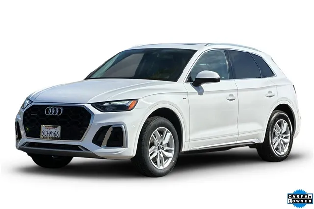 White 2022 Audi Q5 45 S line Premium for sale in Lemon Grove, CA