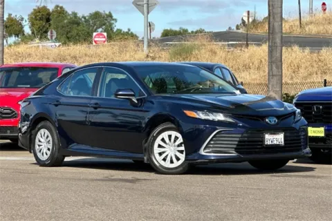 Another view of 2022 Toyota Camry Hybrid LE for sale in Lemon Grove, CA at Mossy Honda