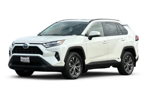 White 2022 Toyota RAV4 Hybrid XLE Premium for sale in Lemon Grove, CA